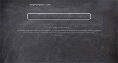 Desktop Screenshot of pogopogona.com